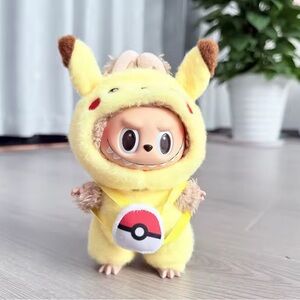 Pokemon Pikachu Labubu Outfit Set